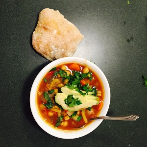 Mexican Chickpea Soup